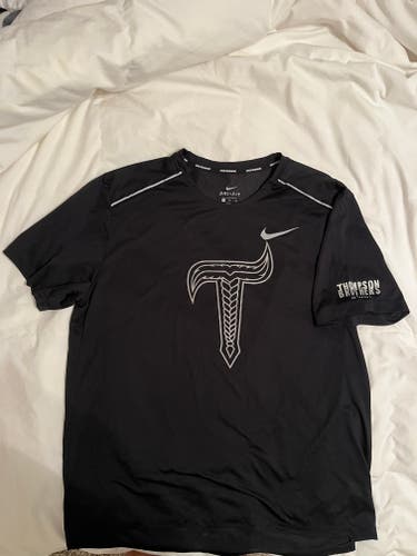 Nike Thompson Brothers Lacrosse Black XL Running T-Shirt