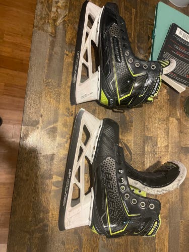 Used Bauer Regular Width  Size 8 GSX Hockey Goalie Skates