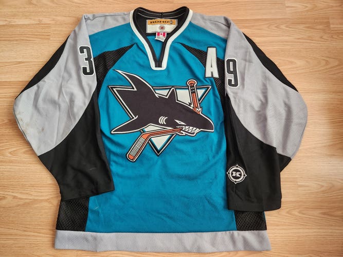 San Jose Sharks Koho Teal Jeff Friesen Hockey Jersey Adult Men's Medium