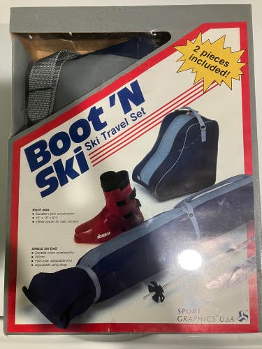 Ski And Boot Travel Bag Set