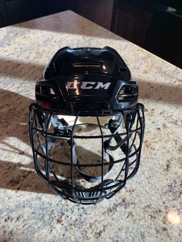Used Medium CCM  Tacks 110 Helmet With 680 Cage