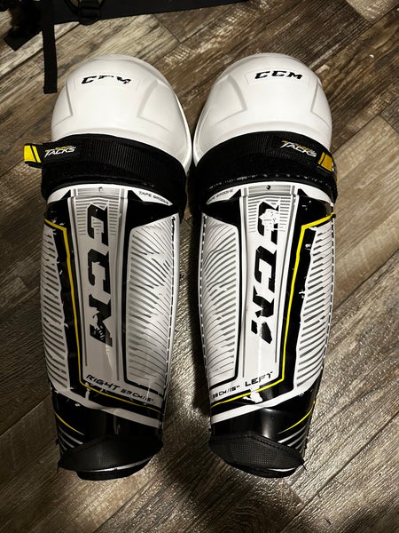 Used CCM 15" Super Tacks AS1 Shin Pads