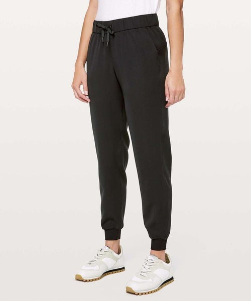 Lululemon On The Fly Jogger Pants Women's Black Active Casual Size 4