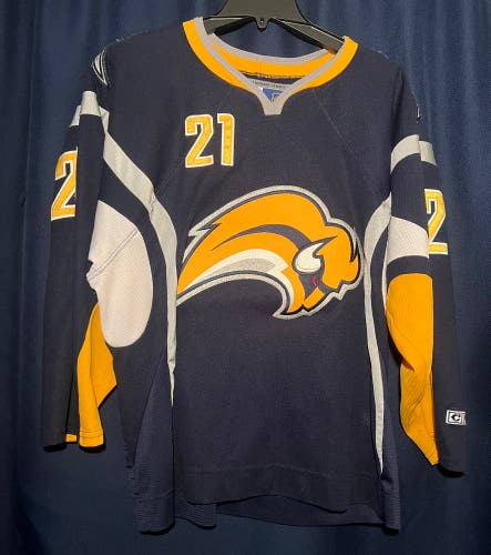 Blue Used Small CCM Jersey