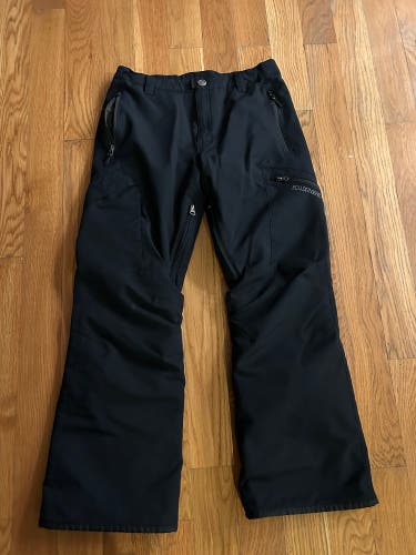 Black Lightly Used Boys Boulder Gear Pants
