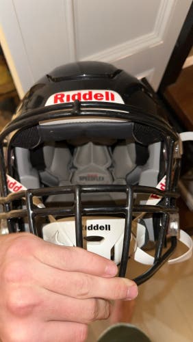 Riddle football helmet for football