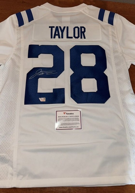 Jonathan Taylor Nike Autographed White Jersey Fanatics Authentic Size L Colts
