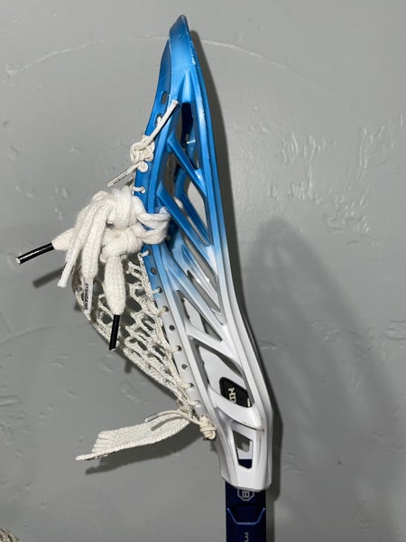 Used Strung Tank Head (Blue/White Fade)