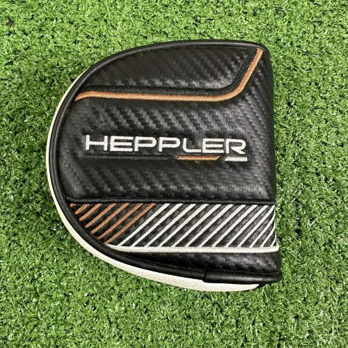 Ping Golf Putter Headcover Heppler Mallet Head Cover Black White