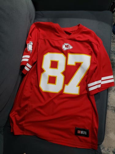 Travis Kelce Kansas City Chiefs Red Jersey