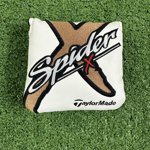 TaylorMade Spider X Copper White Mallet Putter Headcover