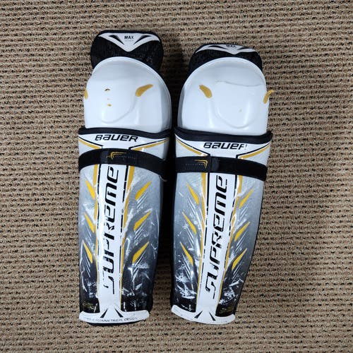 Used Senior Bauer Supreme TotalOne 14" Shin Pads