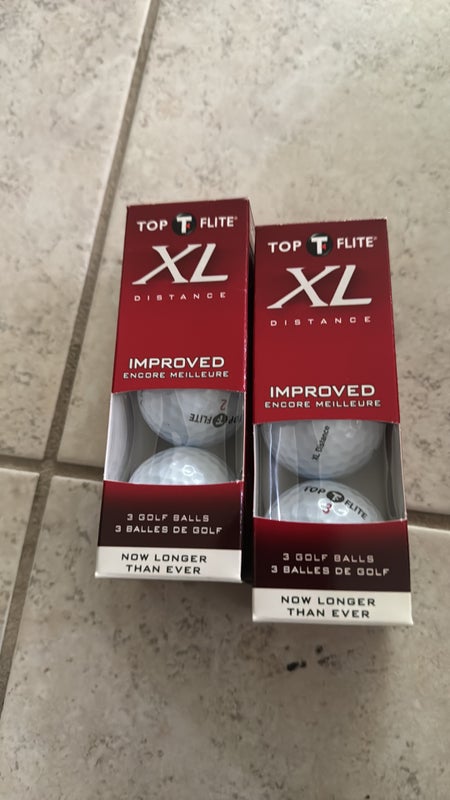 Top Flite XL Golf Balls 2 packs