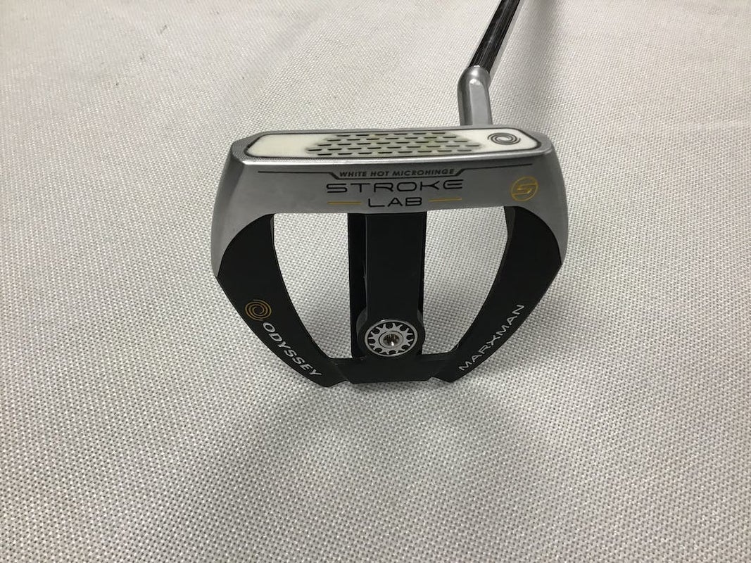 Odyssey Stroke Lab Marxman 34" Slant Putter Golf Club W/ Stroke Lab