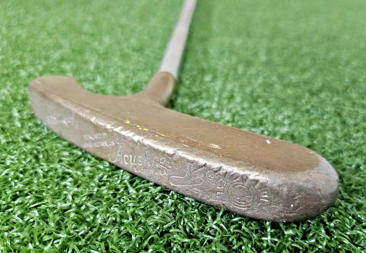 Acushnet Bulls Eye STD 4-P Blade Putter / 2-Way RH or LH / Steel ~34.5" / jd8297