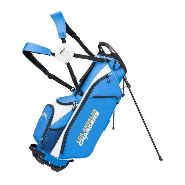WIlson Staff NFL Stand / Carry Golf Bag - 4-Way - LOS ANGELES CHARGERS