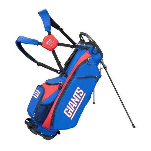 WIlson Staff NFL Stand / Carry Golf Bag - 4-Way - NEW YORK GIANTS