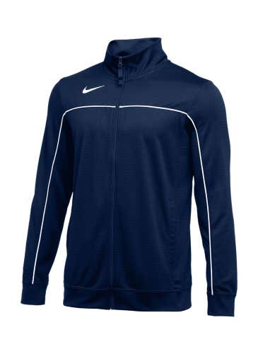 Nike Mens Team DriFIT Rivalry Size Small Navy Basketball Zippered Jacket New $60