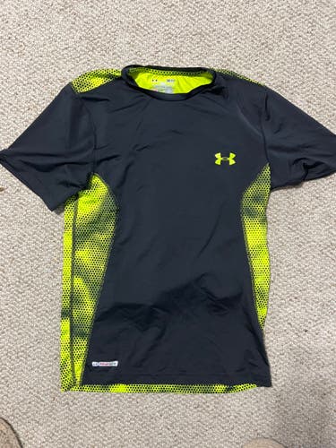 Black Used Small Men's Under Armour Fitted