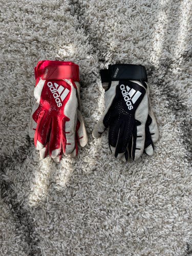 Used XL Adidas Batting Gloves (Price For Both)