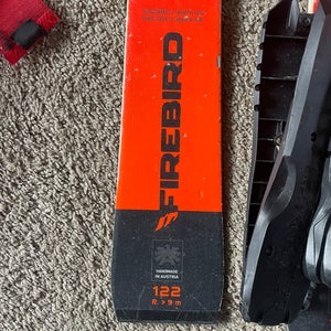 Used Racing Without Bindings Firebird WRC Skis