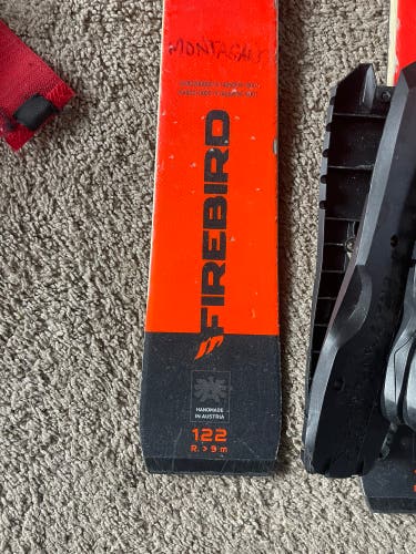 Used Racing Without Bindings Firebird WRC Skis