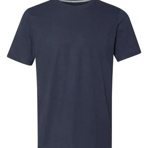 Russell Athletics Mens Essential Performance Size L Navy Short Sleeve Shirt New