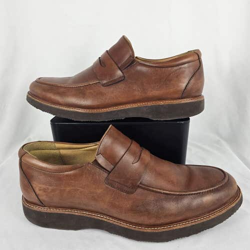 Samuel Hubbard Ivy Legend Mens Size 11.5 W Penny Loafers Brown Leather M2180-065