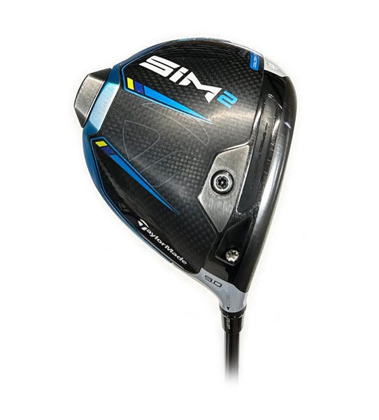 TaylorMade SIM2 Max 9.0* Driver Graphite HZRDUS 60g Stiff Flex