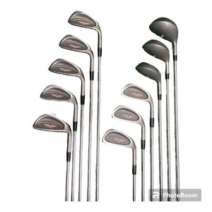 Ladies Mizuno Wings 11 Club Set Steel Shafts RH