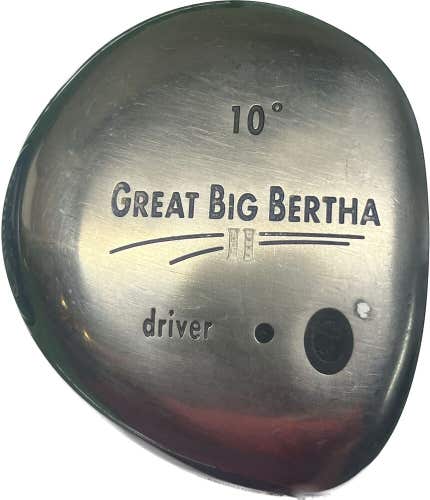 Callaway Great Big Bertha II 10° Driver  GBB System 60 R Flex Graphite RH 44.5”L