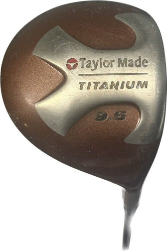 TaylorMade Titanium 9.5° Driver Bubble Regular Flex Graphite Shaft RH 45.5” L