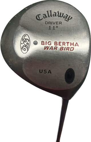 Callaway Big Bertha War Bird 11° Driver RCH 90 R Flex Graphite Shaft RH 44”L