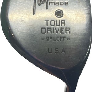 TaylorMade Pittsburgh Persimmon 8° Driver Fiber Speed Reg Flex Graphite RH 44”
