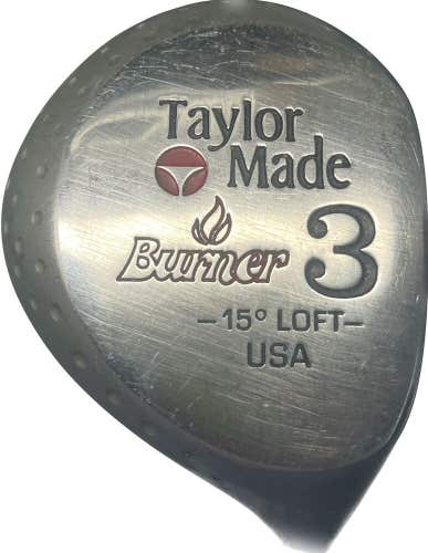 TaylorMade Burner 15° 3 Wood Dynamic Gold R300U Regular Flex Steel Shaft RH 42”L
