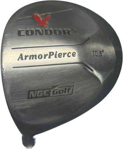 LH NGC Golf Condor Armor Pierce 10.5° Driver Turbo Tip Stiff Flex Graphite 44.5”
