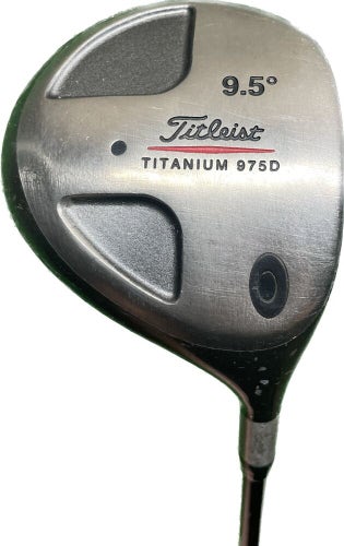 Titleist Titanium 975D 9.5* Driver Grafalloy S Flex Graphite Shaft RH 45”L