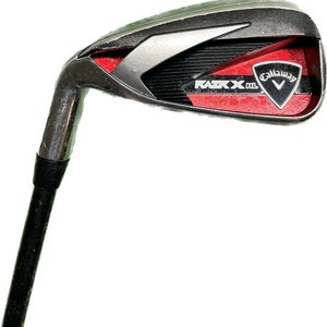 LH Callaway Razr X HL 6 Iron Senior Flex Graphite Shaft 37.5”L