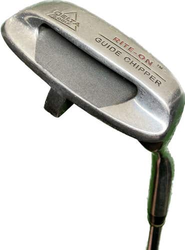 Delta Golf Rite-On Chipper True Temper Steel Shaft RH 35”L New Grip!