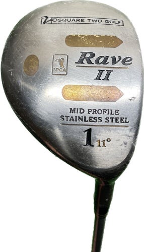 Ladies Square Two Golf Rave II 11* Driver Graphite Shaft RH 42”L New Grip!