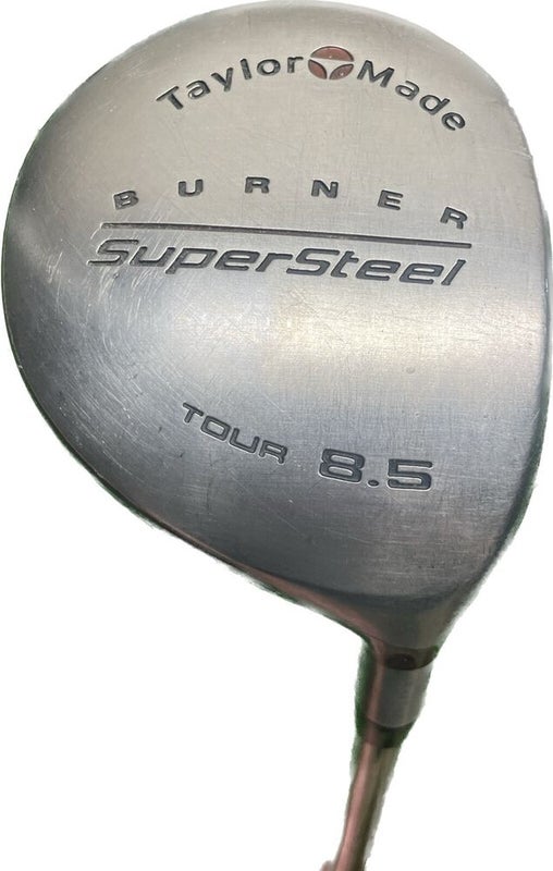 TaylorMade Burner Supersteel Tour 8.5* Driver S-90 Stiff Flex Steel Shaft RH 43”
