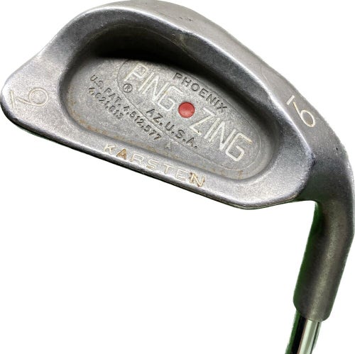 Ping Zing Red Dot 9 Iron KT-M Karsten Stiff Flex Steel Shaft RH 36”L