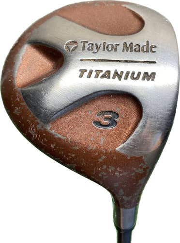 TaylorMade Titanium 3 Wood Bubble Graphite Shaft Regular Flex RH 43”L