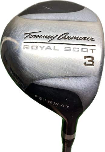 Tommy Armour Royal Scot 3 Wood Northern Lites Senior Flex Graphite Shaft RH 43”L