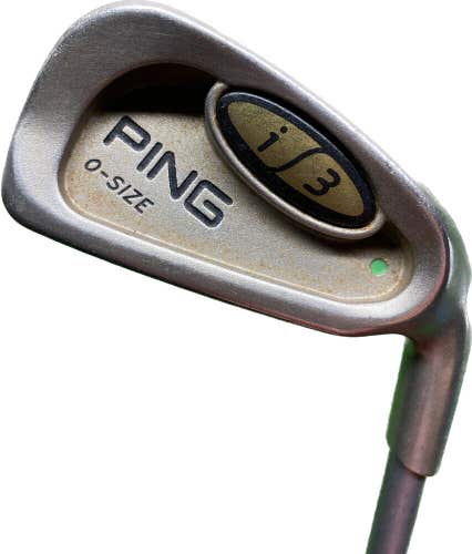 Ping i3 O-Size Green Dot 4 Iron TFC 100 Stiff Flex Graphite Shaft RH 38.25”L