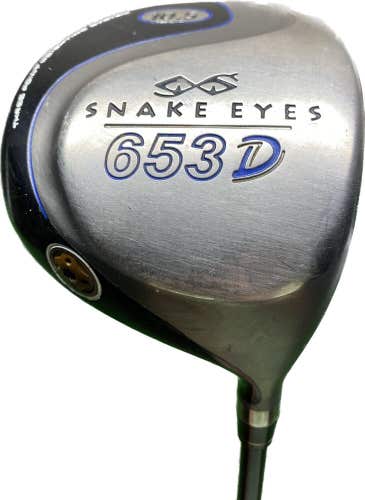 Snake Eyes 653 D 10.5* Driver Irod Regular Flex Graphite Shaft RH 46.5”L