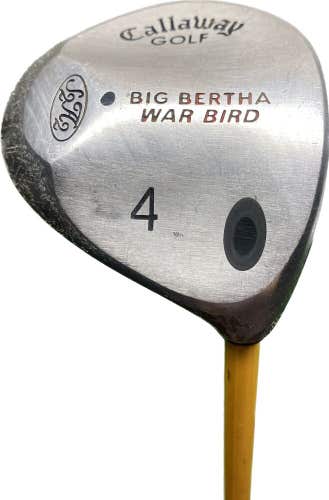 Callaway Big Bertha War Bird 4 Wood Proforce 65 R Flex Graphite Shaft RH 43.25”L