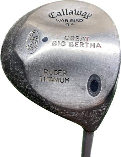 Callaway Great Big Bertha War Bird 9* Driver BB UL Firm Flex Graphite RH 45”L