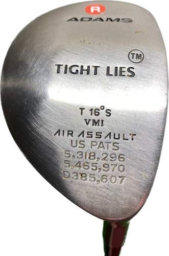 Adams Tight Lies Air Assault 16* 3 Wood Regular Flex Graphite Shaft RH 43”L