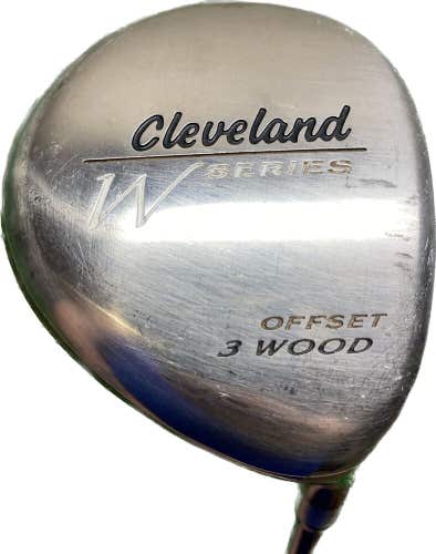 Ladies Cleveland W Series Offset 3 Wood Graphite Shaft RH 42.5”L